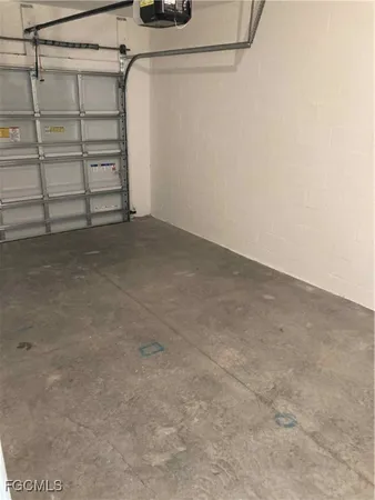 a view of a store room with racks