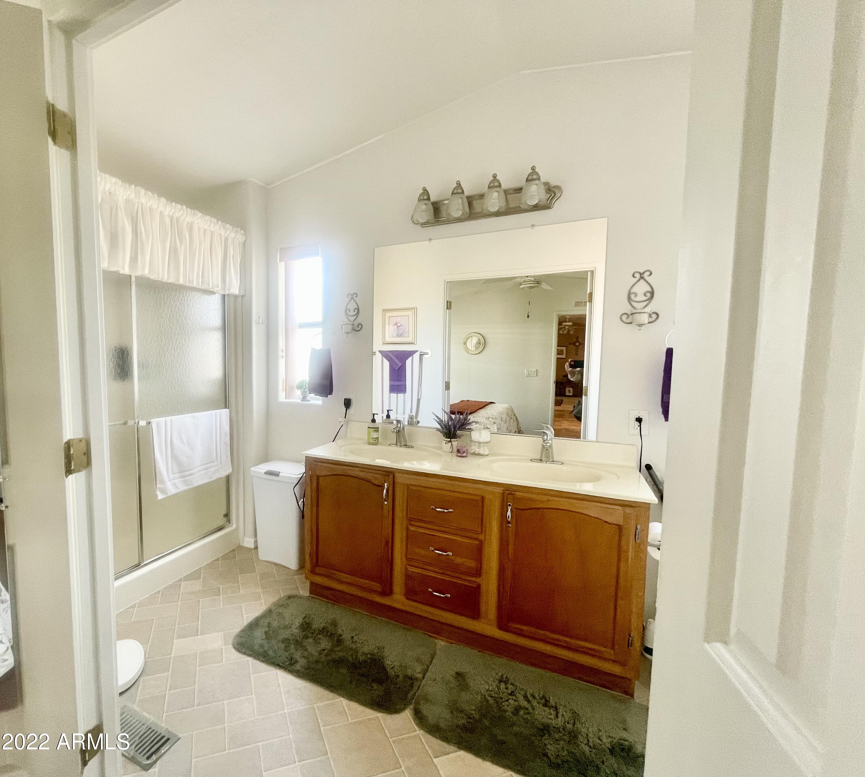 652 South Ellsworth Road, Unit 22 Mesa, AZ 85208 - Photo 15 of 34 LOT22MASTERBATHSHOWERVIEW