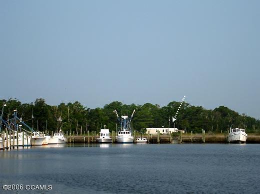 435 Shell Road Atlantic, NC 28511 - Photo 1 of 6 View of Lot/Mobile Home from Harbor
