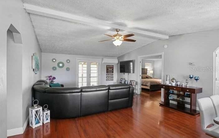 5717 Southwest County Rd Lake Lake Butler, FL 32054 - Photo 7 of 19 a living room with furniture and wooden floor