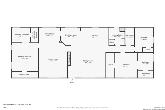 $473,000 | 4892 County Road 427, Stockdale, TX 78160
