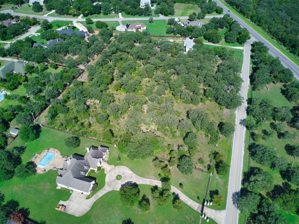 14901 Hog Eye Road Manor, TX 78653 - Photo 16 of 22 a view of a green yard with large trees