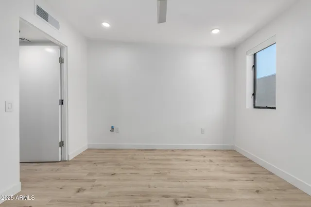 wooden floor in an empty room