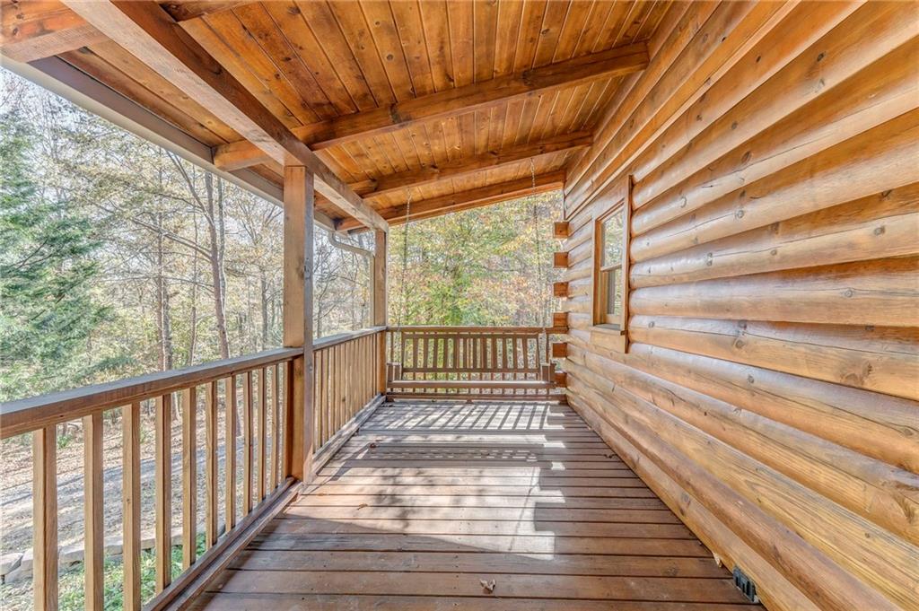 4569 Old Dalton Road Northeast Rome, GA 30165 - Photo 41 of 53 a view of porch with wooden floor