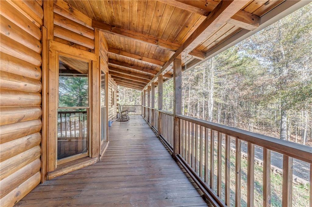 4569 Old Dalton Road Northeast Rome, GA 30165 - Photo 42 of 53 a view of a porch with wooden floor and outdoor space
