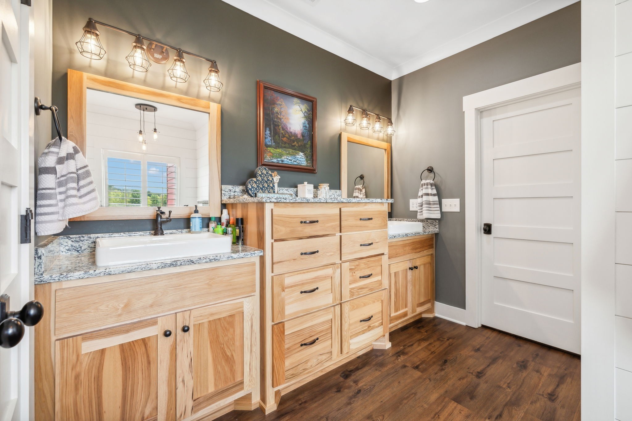 15003 Cainsville Road Lebanon, TN 37090 - Photo 32 of 67 a spacious bathroom with a double vanity sink mirror and