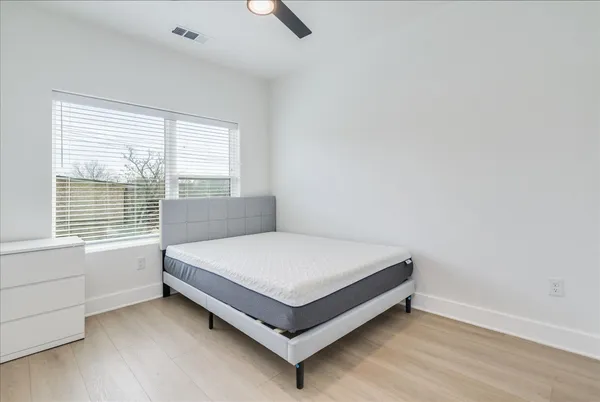 a view of a room with an empty space
