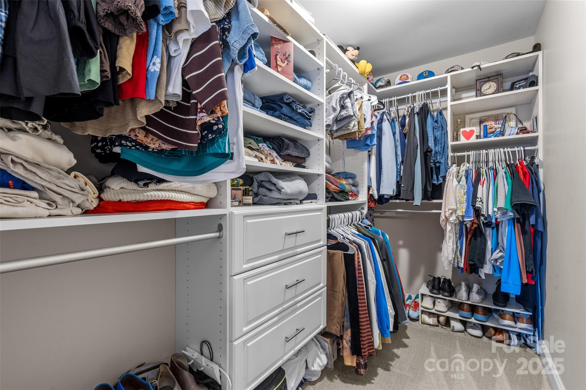 1108 Blowing Rock Cove Fort Mill, SC 29708 - Photo 20 of 43 a view of walk in closet with clothes and shoes