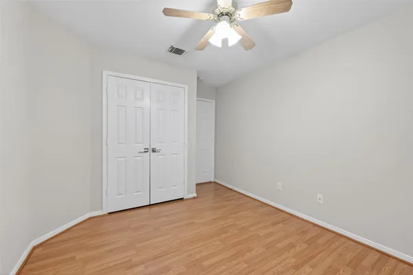 wooden floor in an empty room