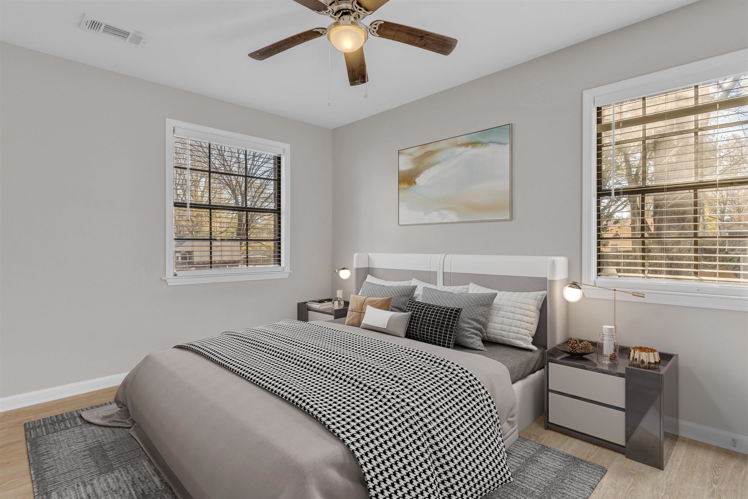 4163 Fonta Road Bartlett, TN 38002 - Photo 18 of 27 a bedroom with bed and windows