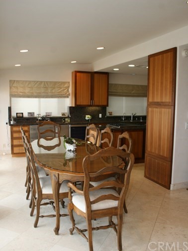 614 The Strand Manhattan Beach, CA 90266 - Photo 12 of 41 a view of a dining room with furniture