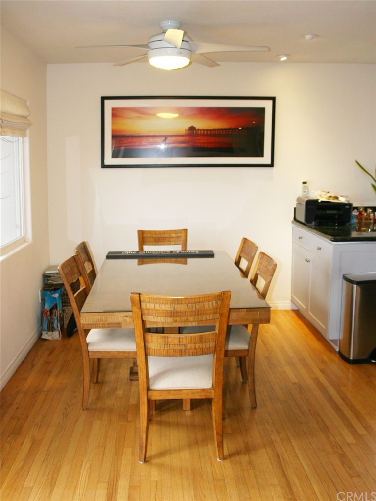 614 The Strand Manhattan Beach, CA 90266 - Photo 34 of 41 a outdoor dining space with furniture and wooden floor