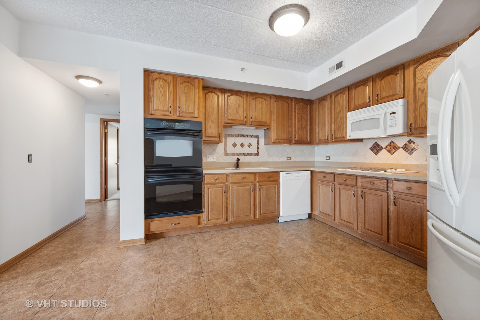 201 West Brush Hill Road, Unit 102 Elmhurst, IL 60126 - Photo 10 of 18 a kitchen with a sink cabinets and appliances
