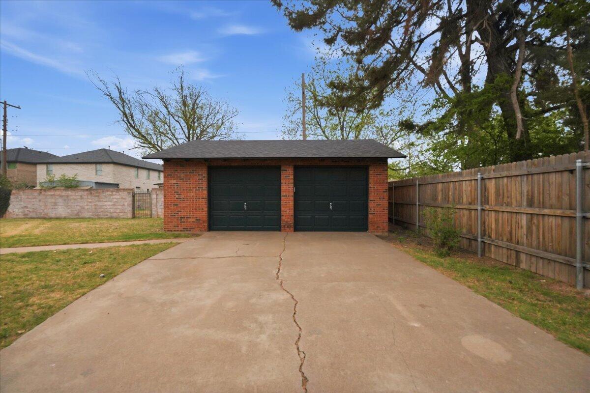 3607 27th Street Lubbock, TX 79410 - Photo 30 of 30 a house view with a garden space