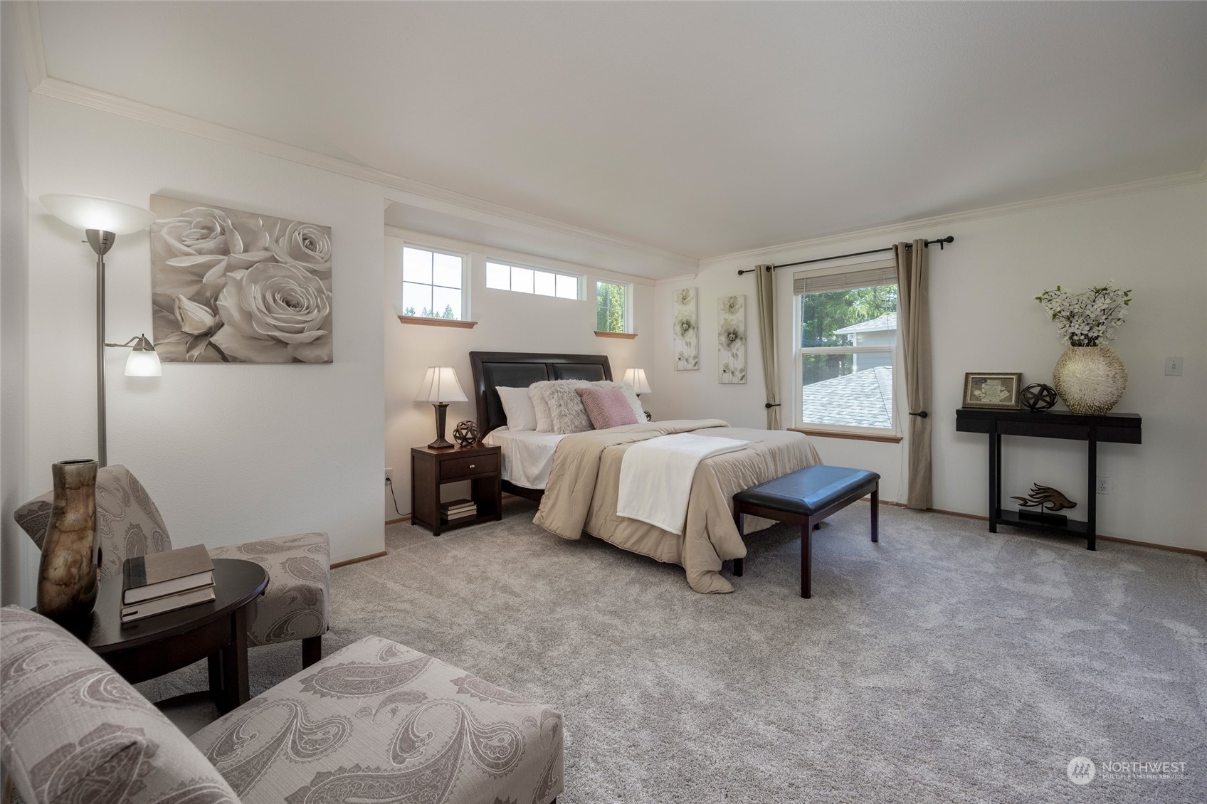 14439 Southeast 185th Place Renton, WA 98058 - Photo 24 of 36 a bedroom with bed and a window