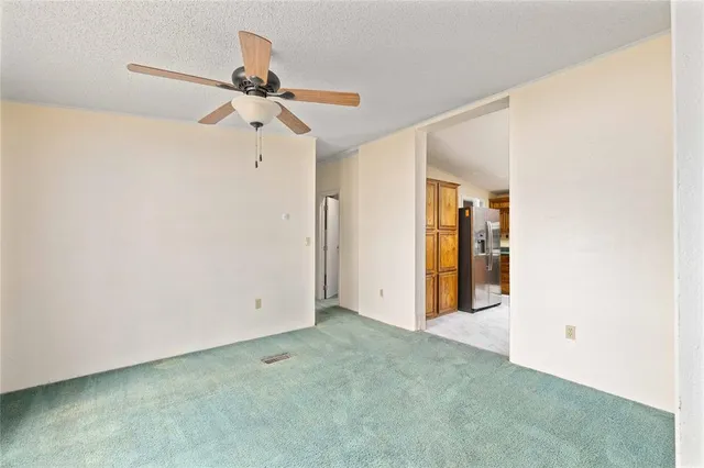 an entryway in a room