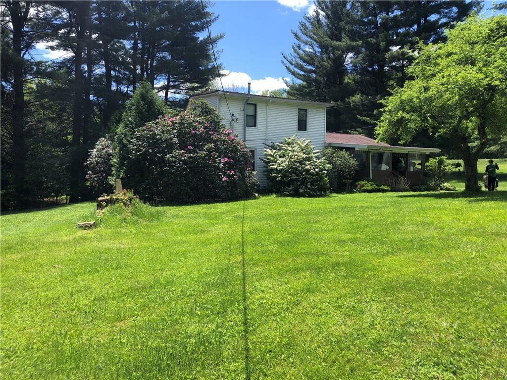 Front and side yards