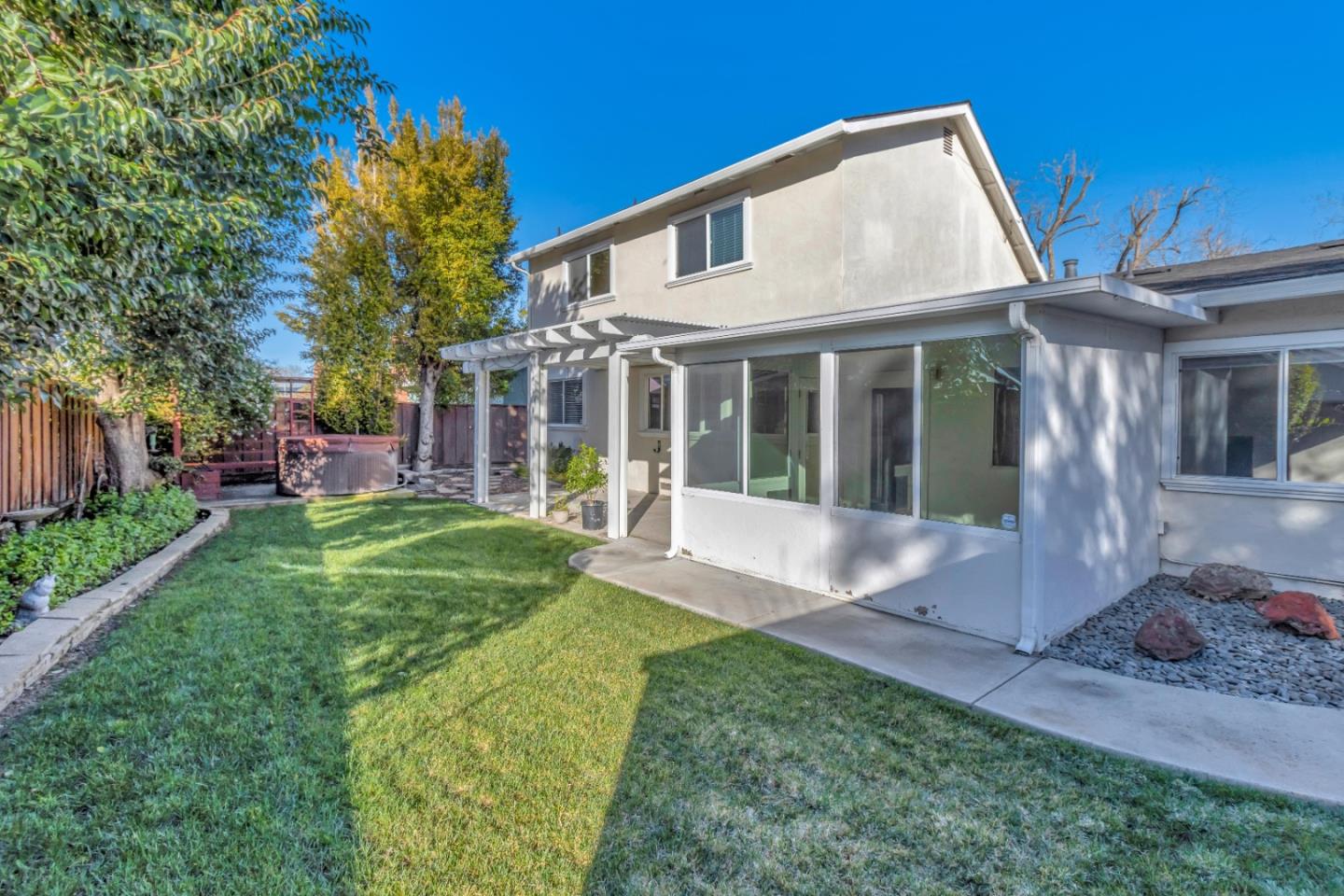 360 Henderson Drive San Jose, CA 95123 - Photo 1 of 37 a front view of a house with a yard garden