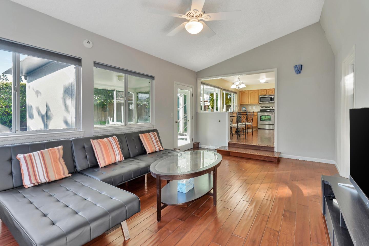360 Henderson Drive San Jose, CA 95123 - Photo 7 of 37 a living room with furniture and a wooden floor