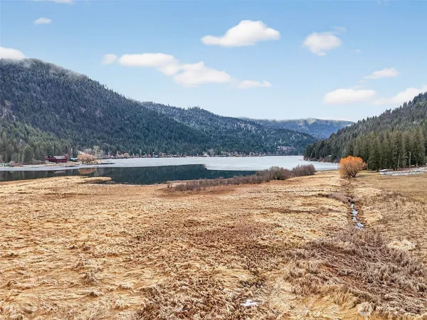 a view of lake view with mountain view