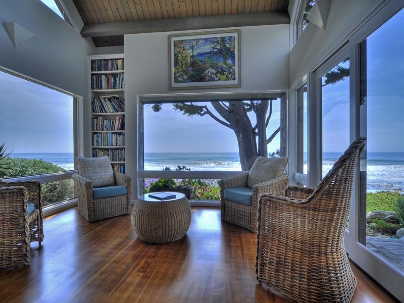 168 Rincon Point Road Carpinteria, CA 93013 - Photo 4 of 9 Living Room with View