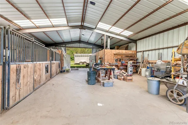 a view of a storage room with lots of stuff