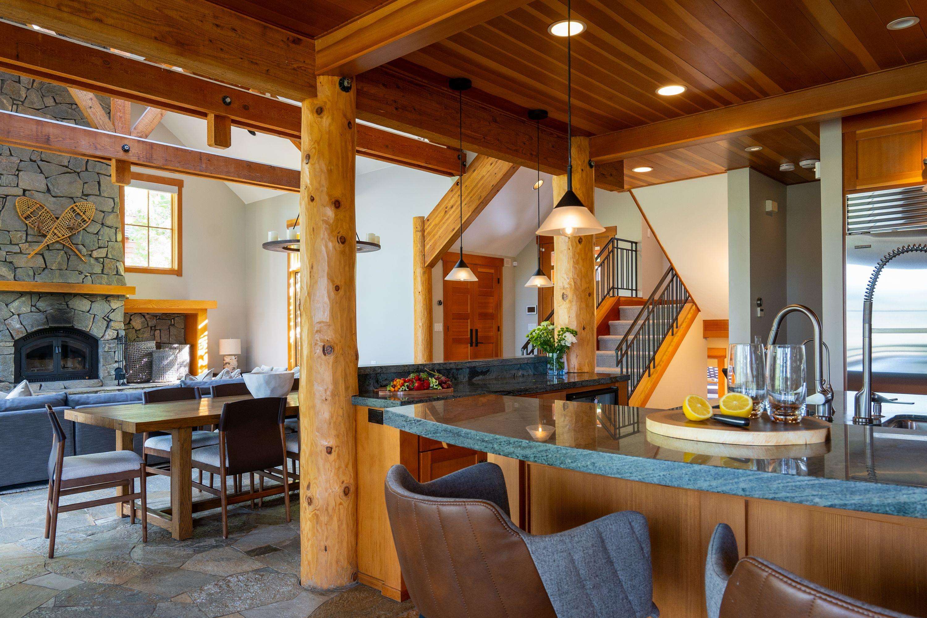 1723 Grouse Ridge Road Truckee, CA 96161 - Photo 7 of 27 a view of living room with furniture and a fireplace