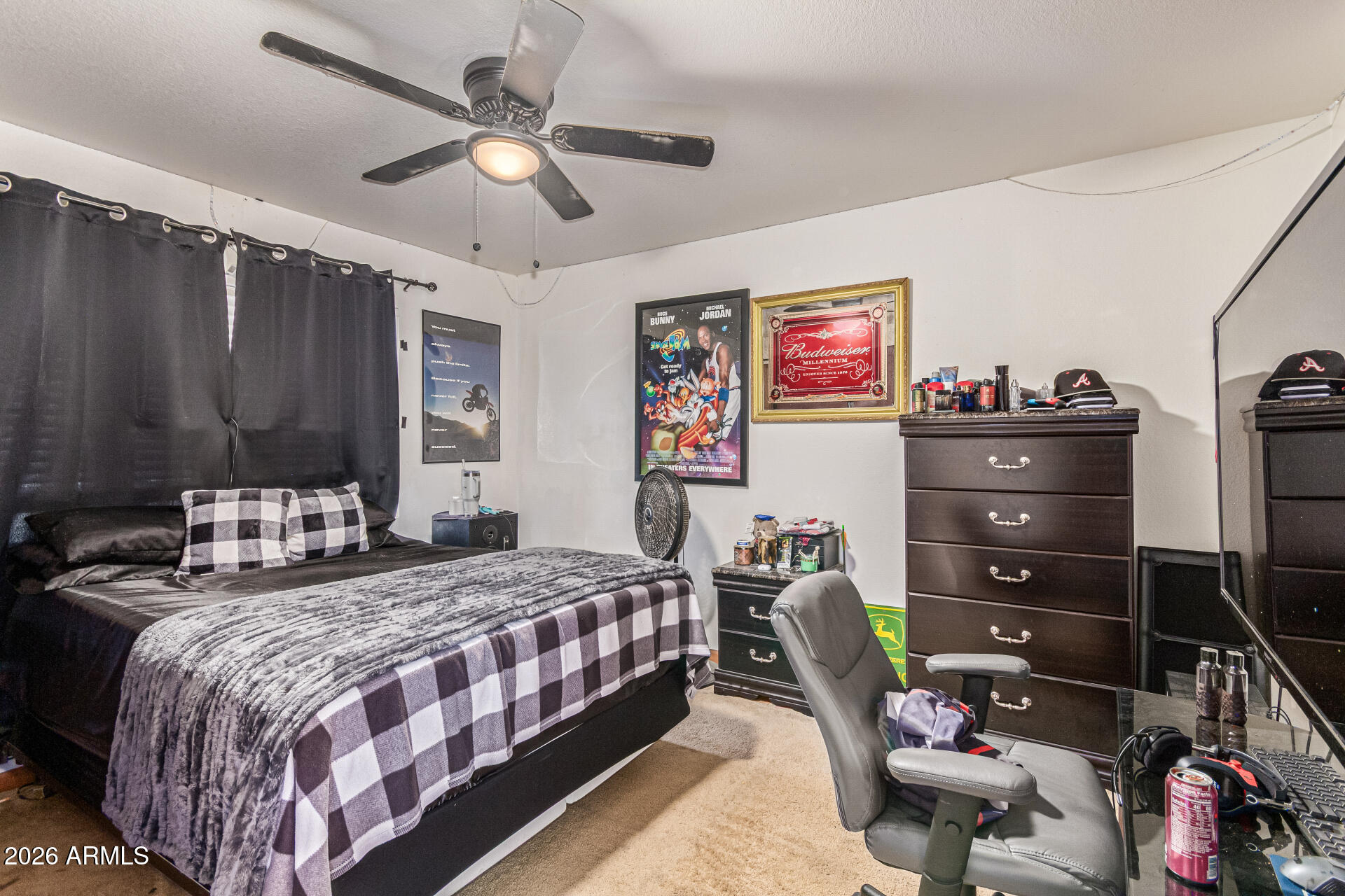 21613 South 154th Street Gilbert, AZ 85298 - Photo 26 of 57 a bedroom with a bed and furniture