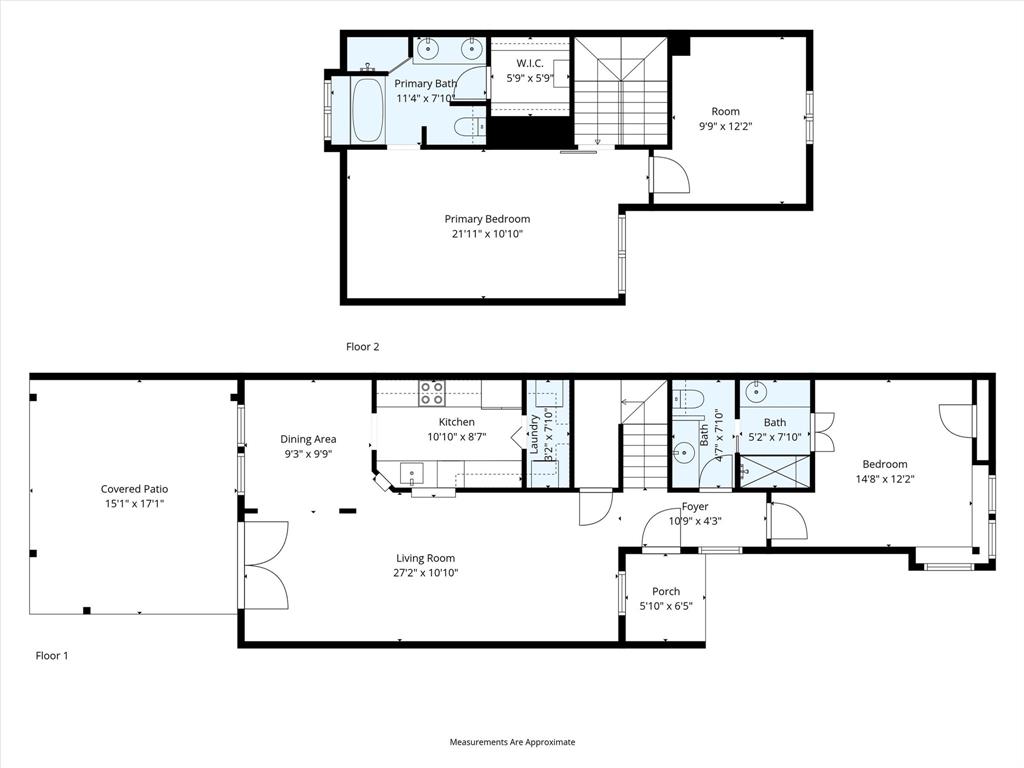 5565 Preston Oaks Road, Unit 136 Dallas, TX 75254 - Photo 40 of 40 combined floor plans