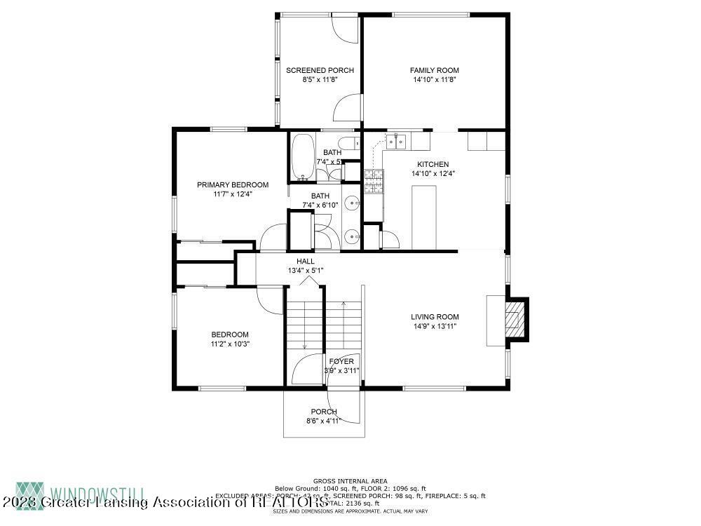 309-311 Renker Road Lansing, MI 48917 - Photo 41 of 42 Floor Plan Unit 2