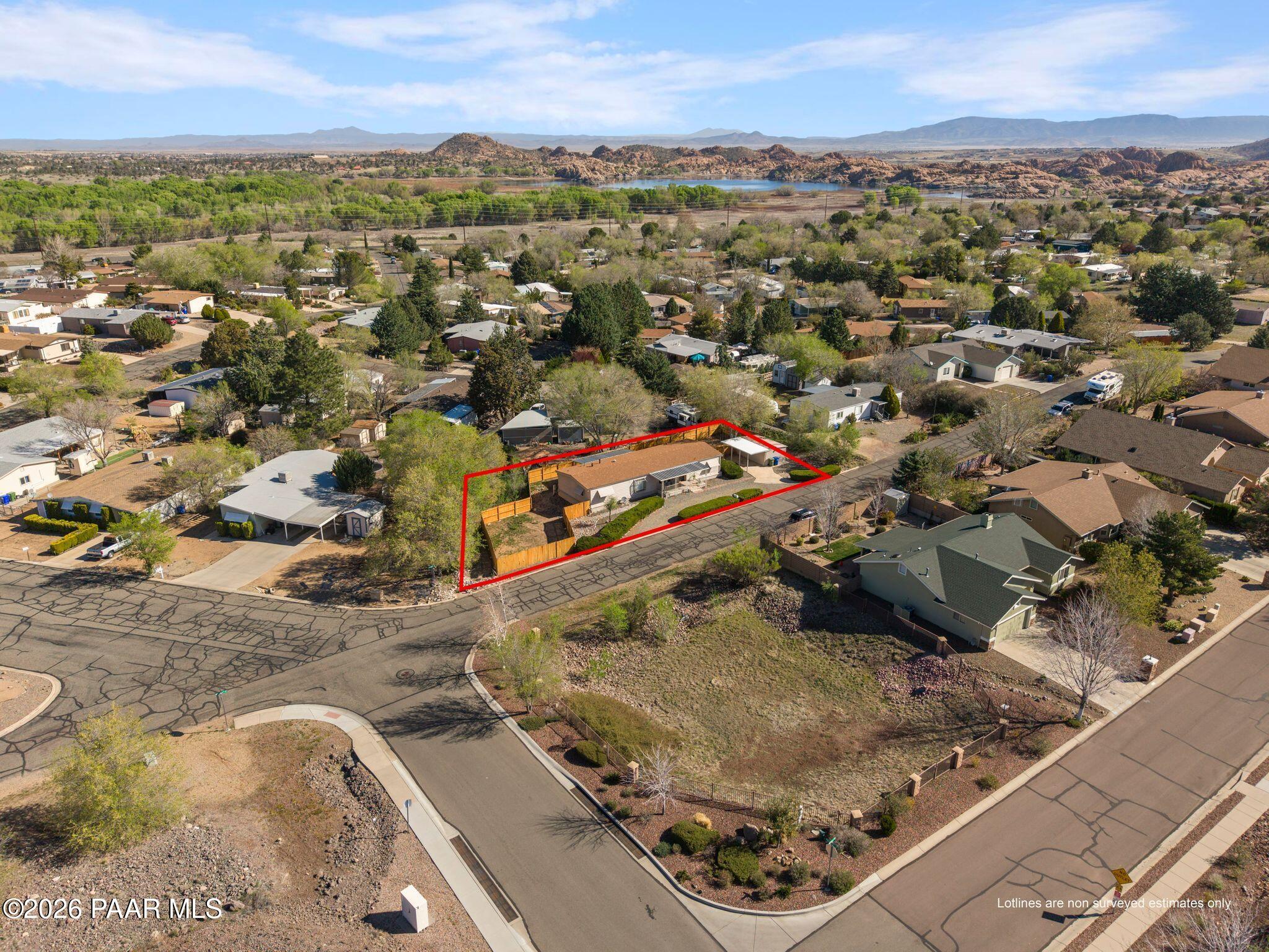 1375 Lakeview Road Prescott, AZ 86301 - Photo 44 of 46 182-Aerials.1