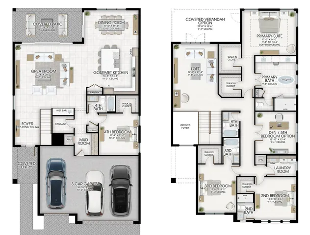 a kitchen view with cabinets and white appliances