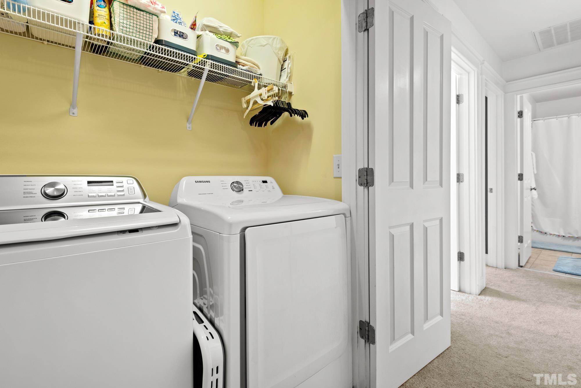 4413 All Points View Way Raleigh, NC 27614 - Photo 35 of 51 a utility room with dryer and washer