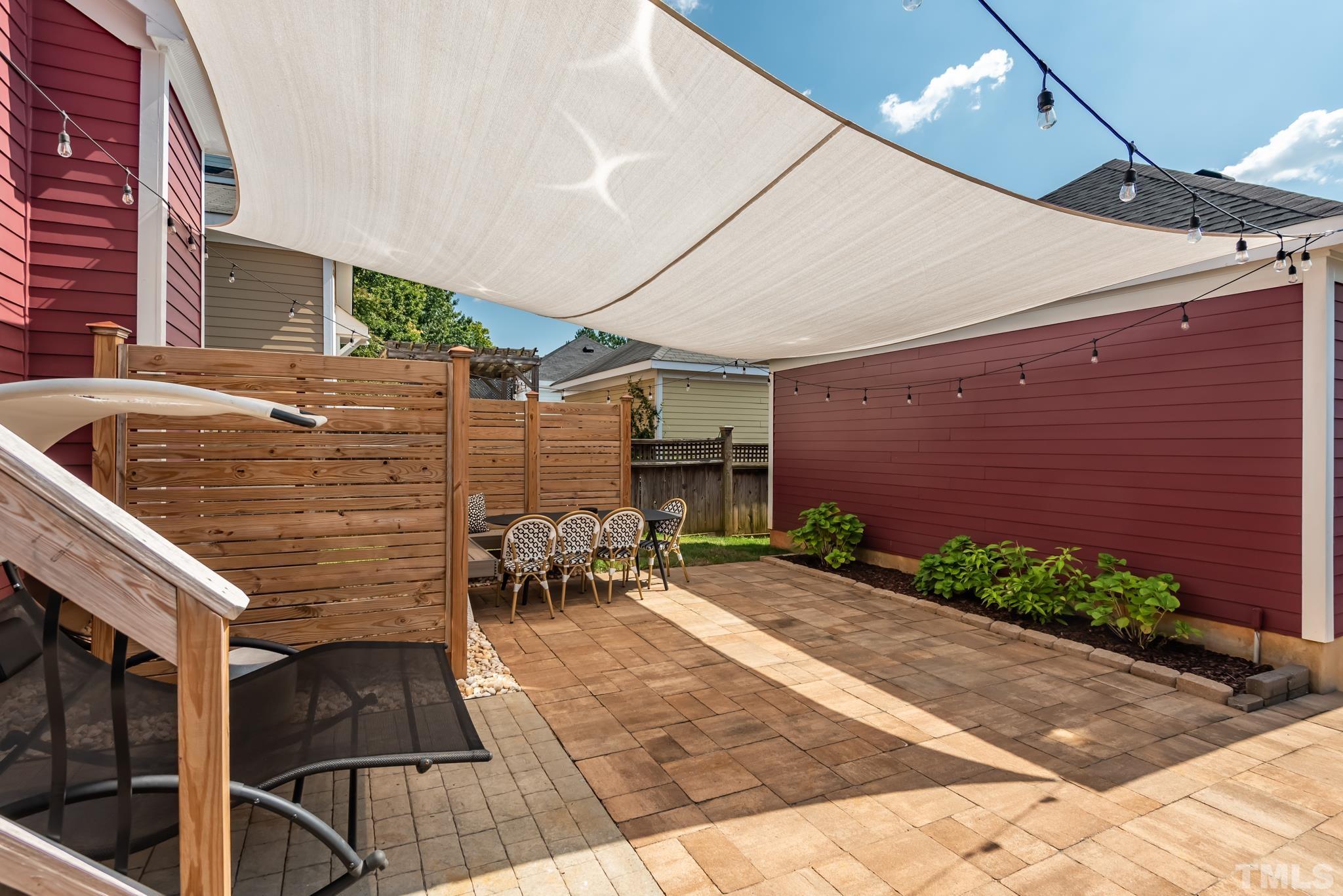 4413 All Points View Way Raleigh, NC 27614 - Photo 39 of 51 a backyard of a house with outdoor seating