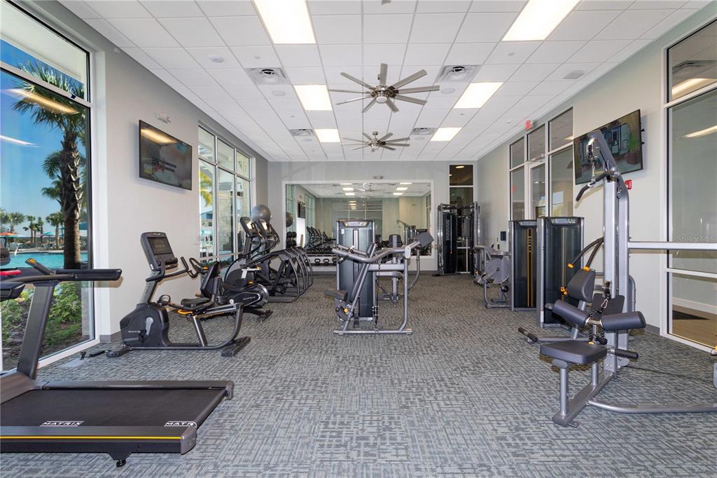 126 Jetty Way Davenport, FL 33897 - Photo 48 of 52 a view of a room with gym equipment