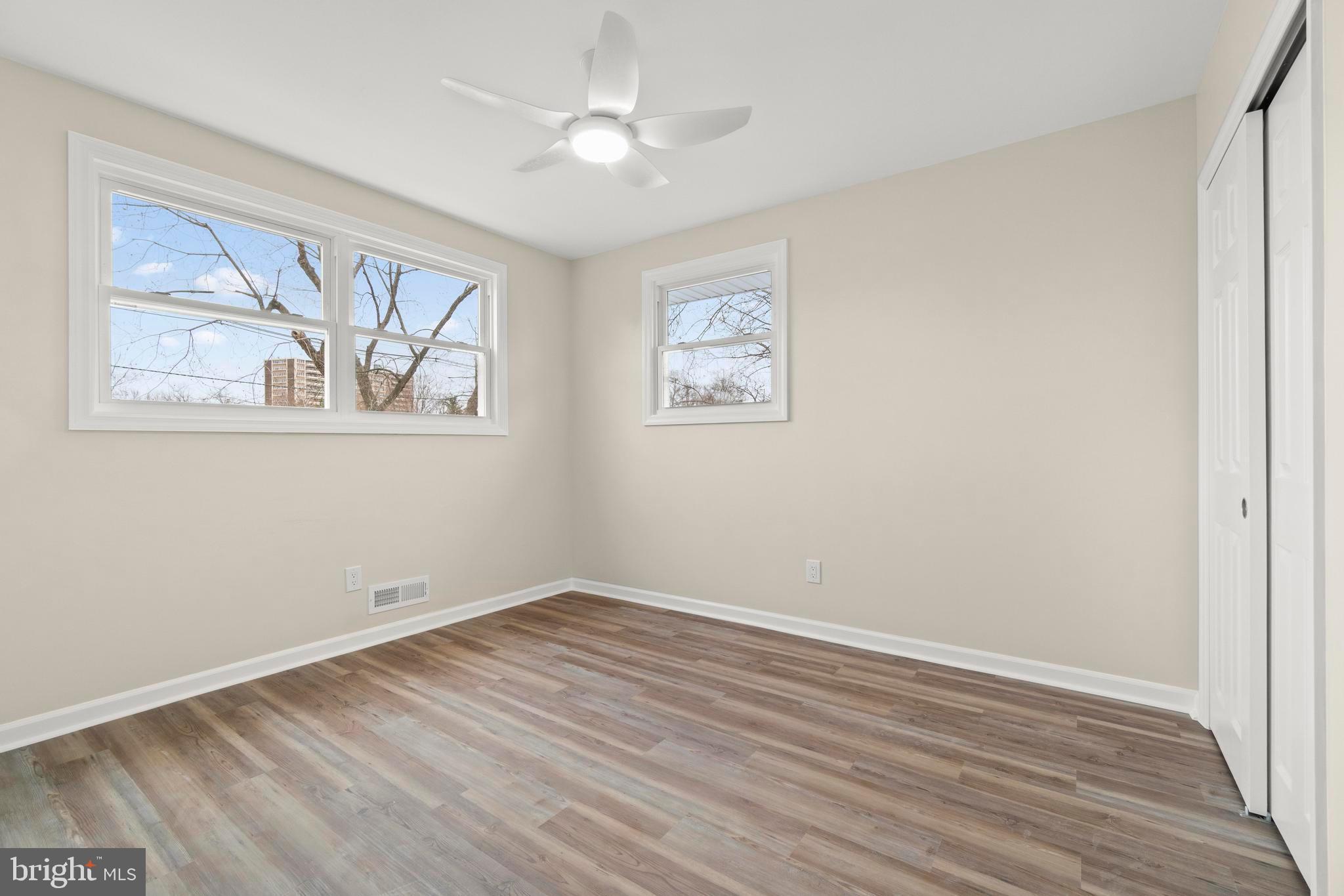 998 Kingston Drive Cherry Hill, NJ 08034 - Photo 29 of 35 a view of room with window and wooden floor