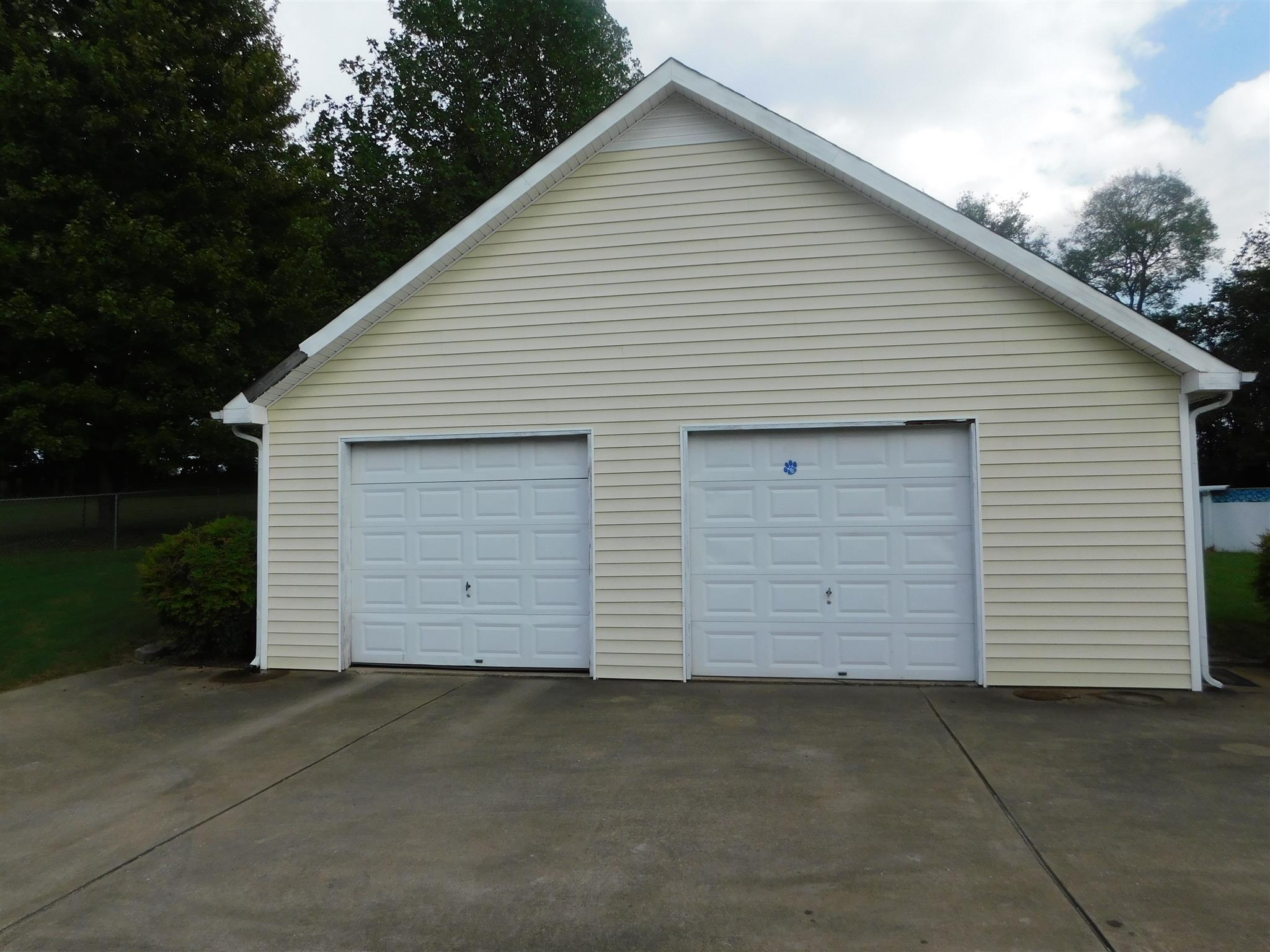2495 Zion Road Columbia, TN 38401 - Photo 16 of 16 Detached 2-car garage has plenty of room for your cars and extra room for storage.