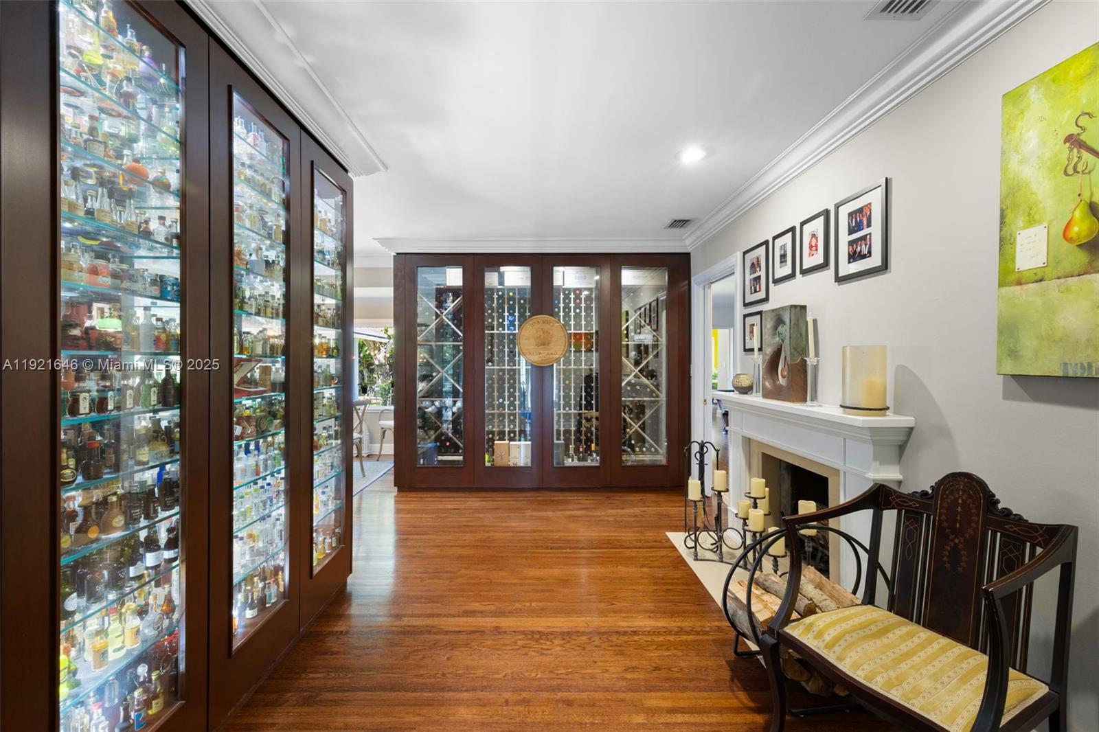 7720 Southwest 79th Court Miami, FL 33143 - Photo 51 of 58 a view of a entryway with furniture and floor to ceiling window