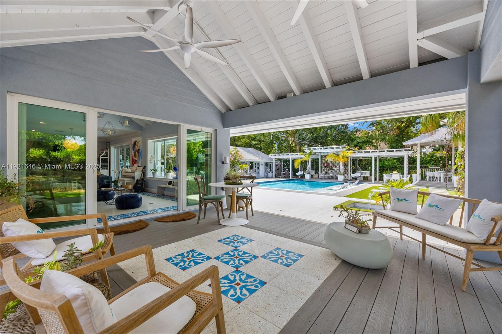 7720 Southwest 79th Court Miami, FL 33143 - Photo 8 of 58 a view of a patio with swimming pool