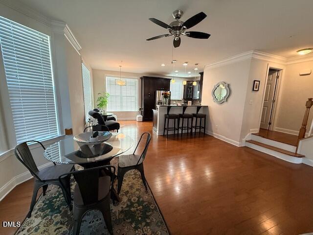 10510 Sablewood Drive, Unit 116 Raleigh, NC 27617 - Photo 12 of 47 a dining room with furniture and window