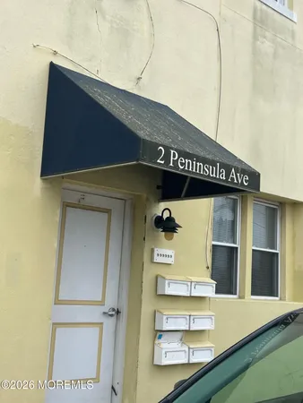 a view of front door