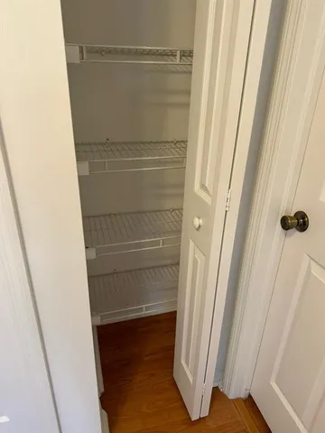 a view of walk in closet