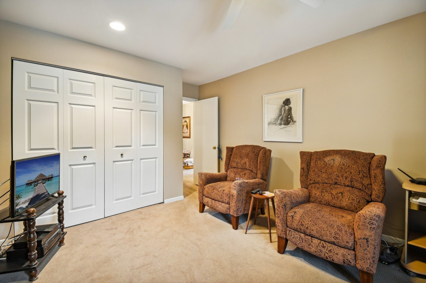 1551 Winnetka Road Glenview, IL 60025 - Photo 15 of 28 a living room with furniture and a window