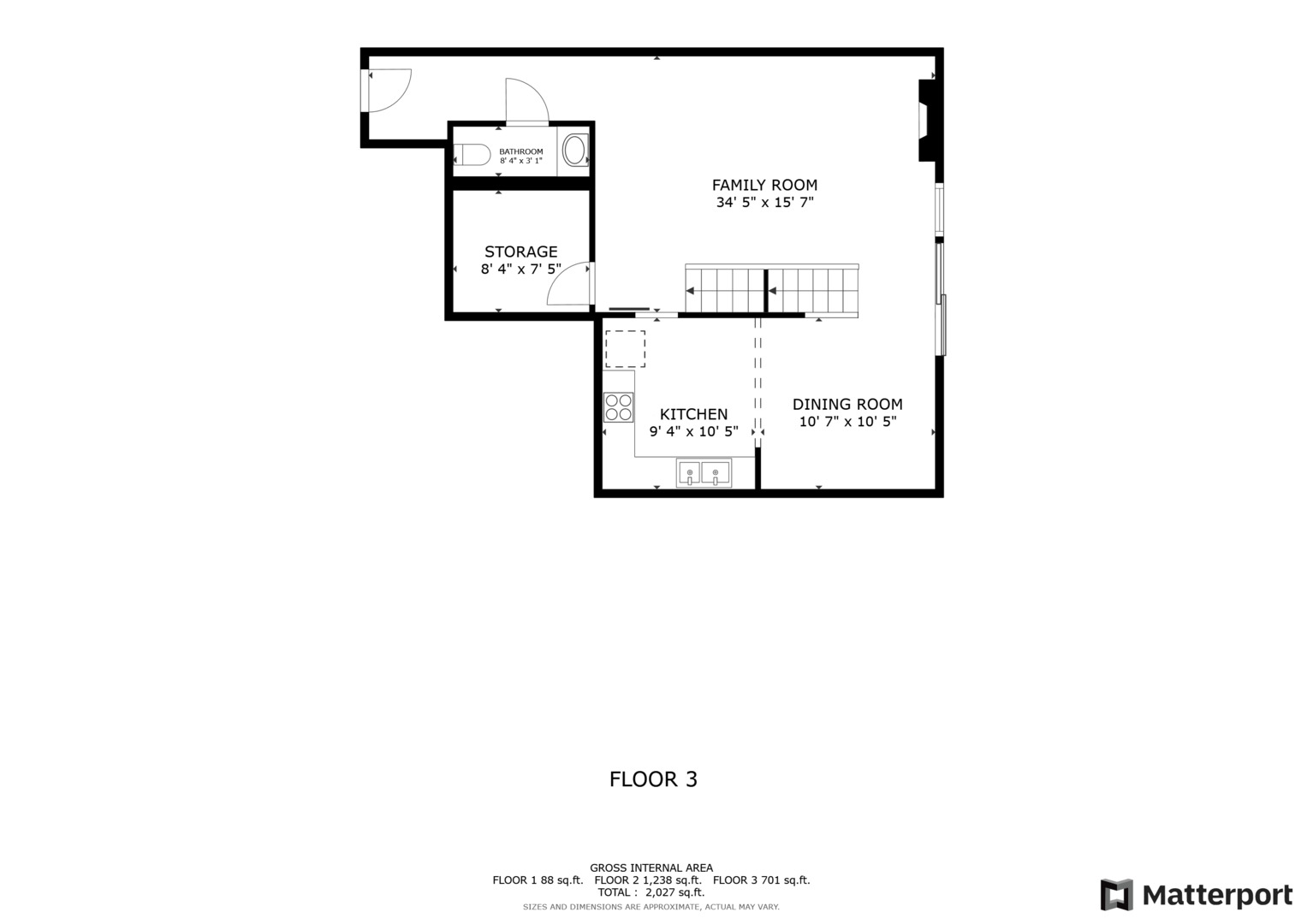 1551 Winnetka Road Glenview, IL 60025 - Photo 26 of 28 a picture of a room with a white wall and has a large window