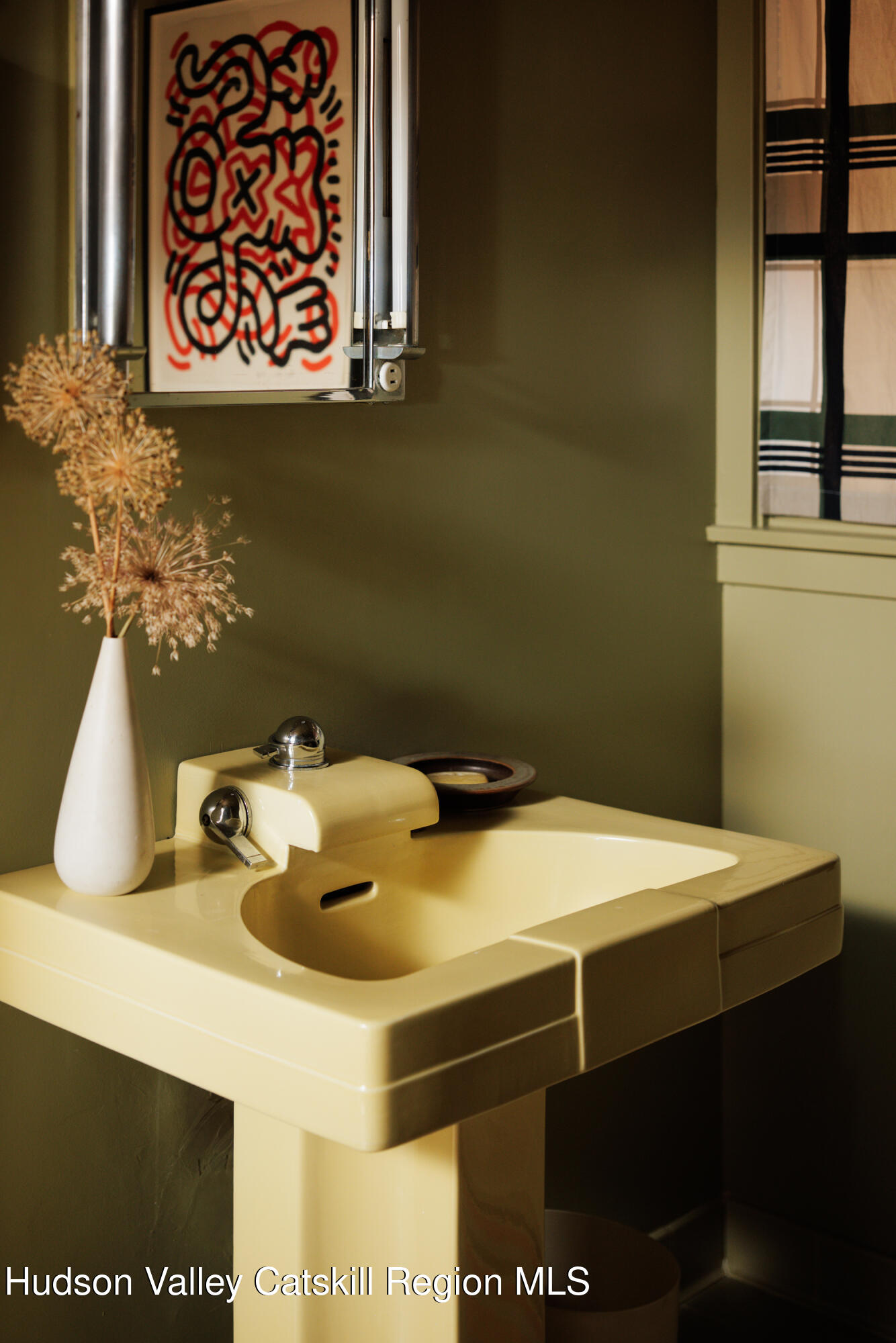 411 Texas Hill Road Hillsdale, NY 12521 - Photo 22 of 46 a bathroom with a sink and a mirror