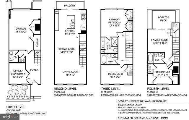 $895,000 | 3052 7th Street Northeast, Washington, DC 20017