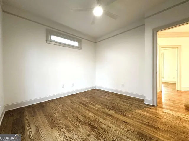 a view of empty room