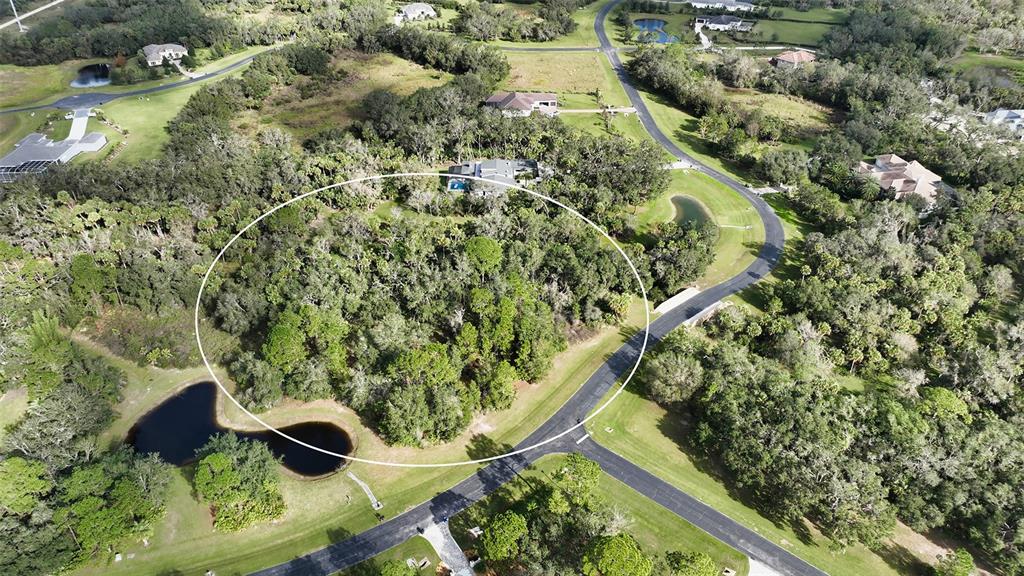 9255 Swaying Branch Road Sarasota, FL 34241 - Photo 7 of 23 an aerial view of residential house with an outdoor space