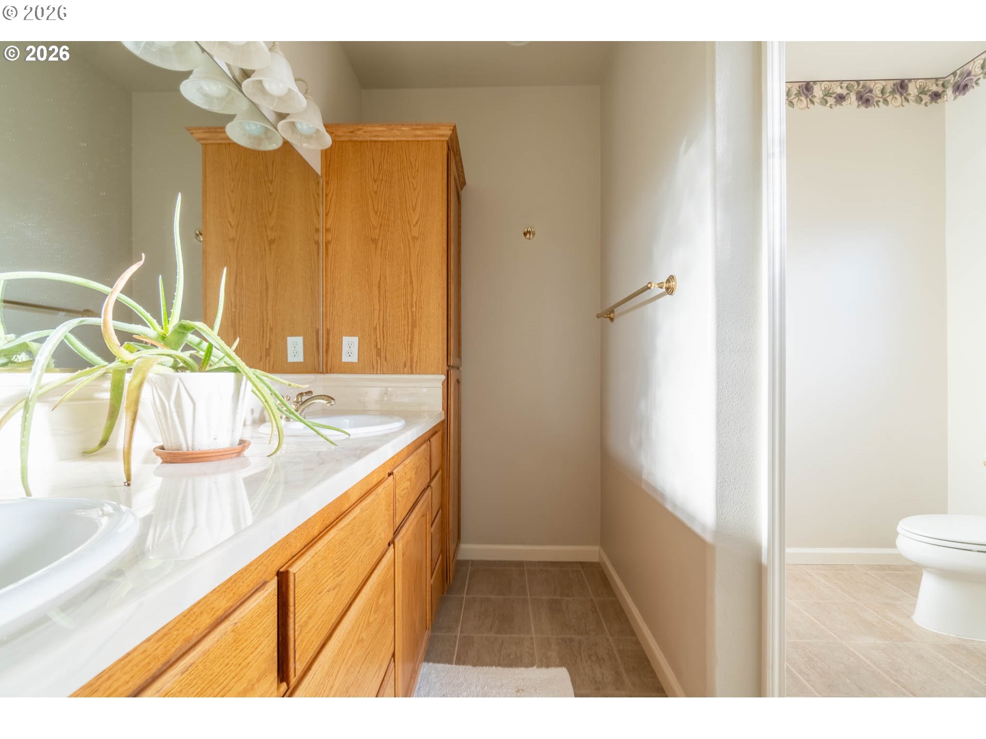 4366 Berry Lane Eugene, OR 97404 - Photo 22 of 36 a bathroom with a sink and a mirror