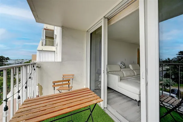 a view of a city with tall buildings